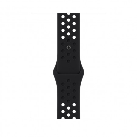 Спортивный ремешок Nike для Apple Watch 45 мм, Summit черного цвета