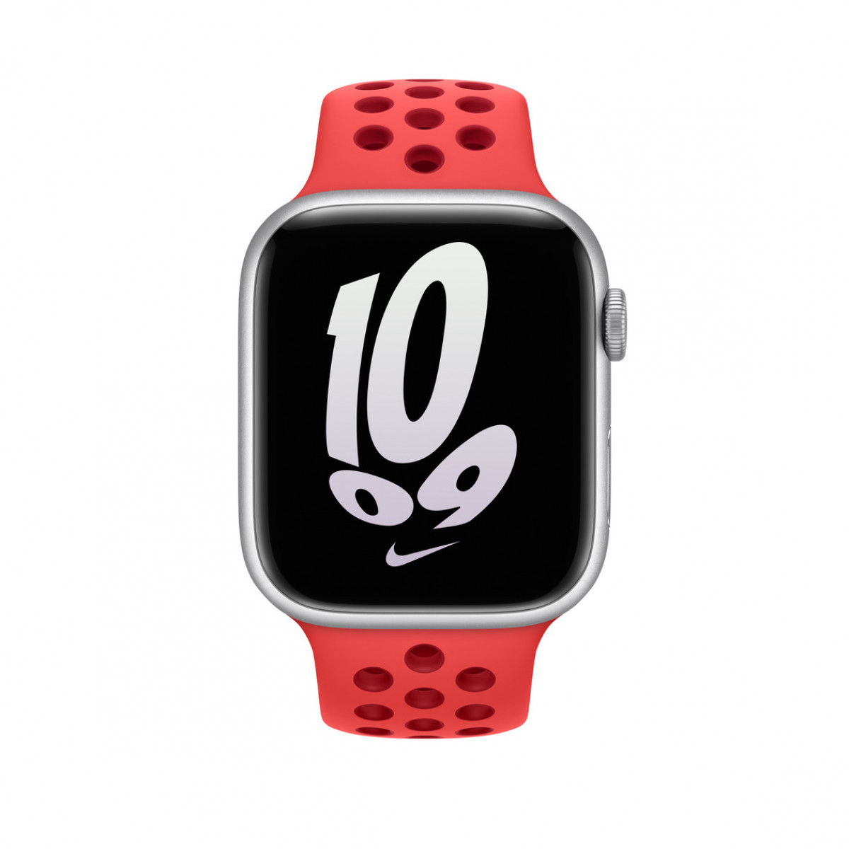 Спортивный ремешок Nike для Apple Watch 41 мм, ярко-малинового/красного цвета