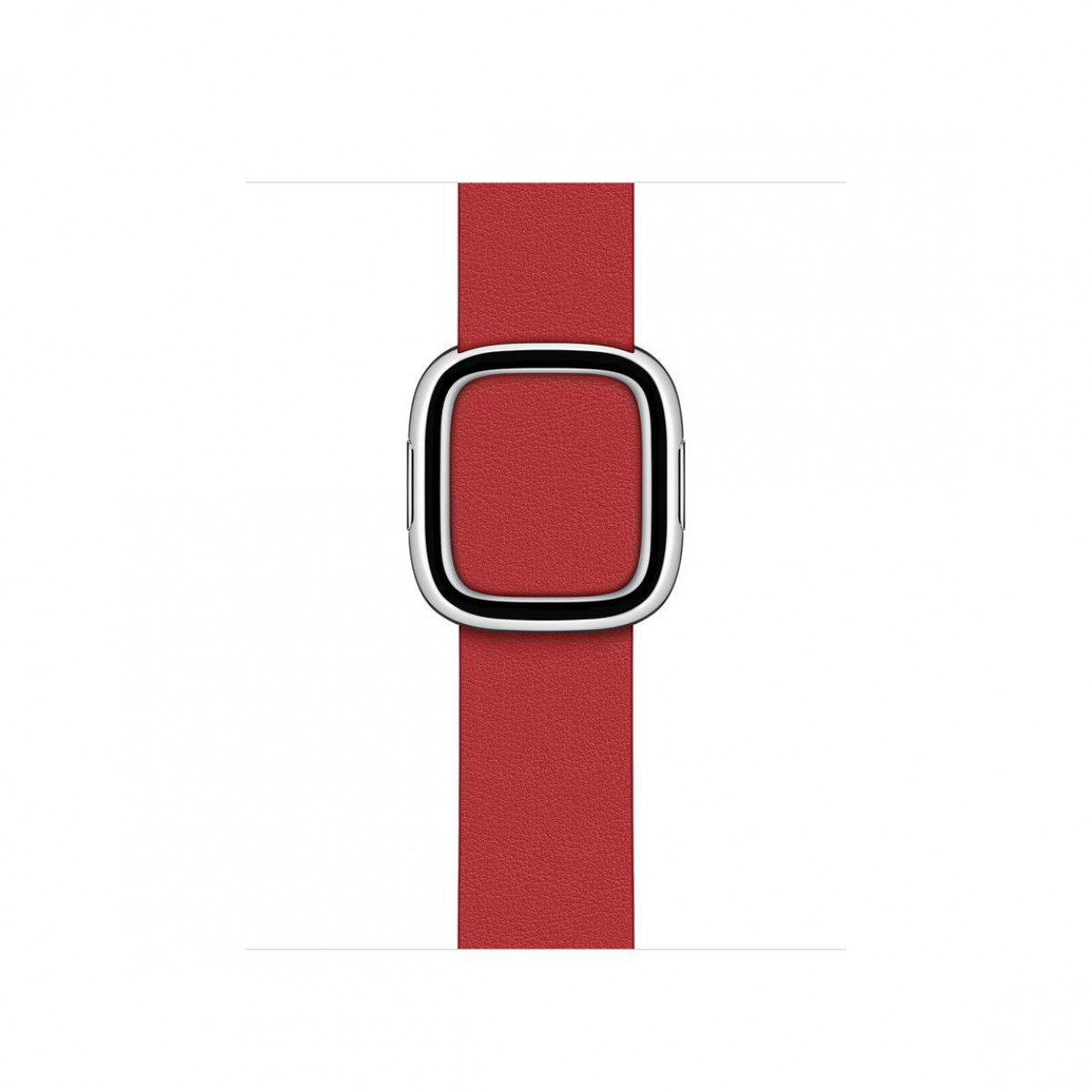 Браслет Apple Watch 40мм, кожаный, «красный»