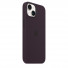 Чехол APPLE Silicone Case с поддержкой MagSafe для iPhone 14 Plus Бордовый