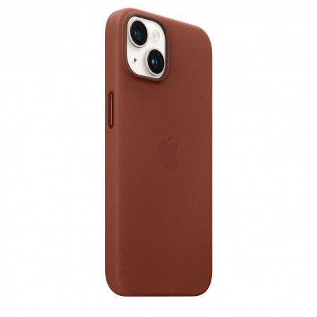 Чехол APPLE Leather Case с поддержкой MagSafe для iPhone 14 