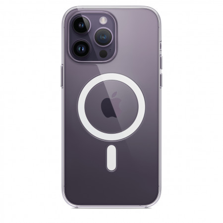 Чехол APPLE Сlear Case с поддержкой MagSafe для iPhone 14 Pro Прозрачный