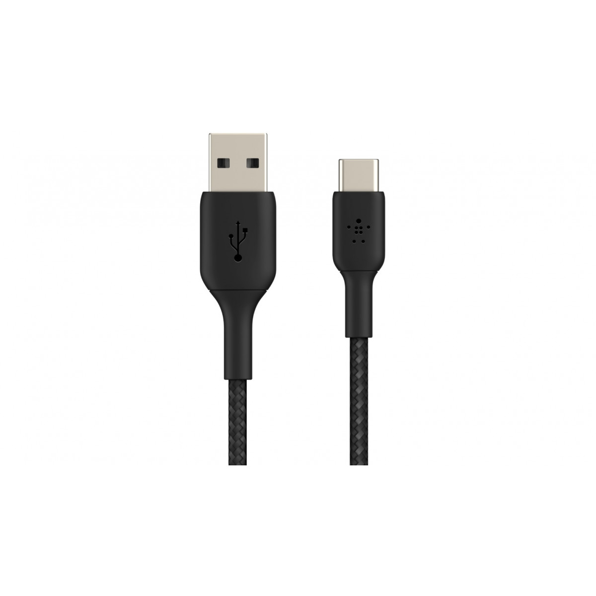 Кабель Belkin BoostCharge 1м Braided USB-С на USB-A Черный