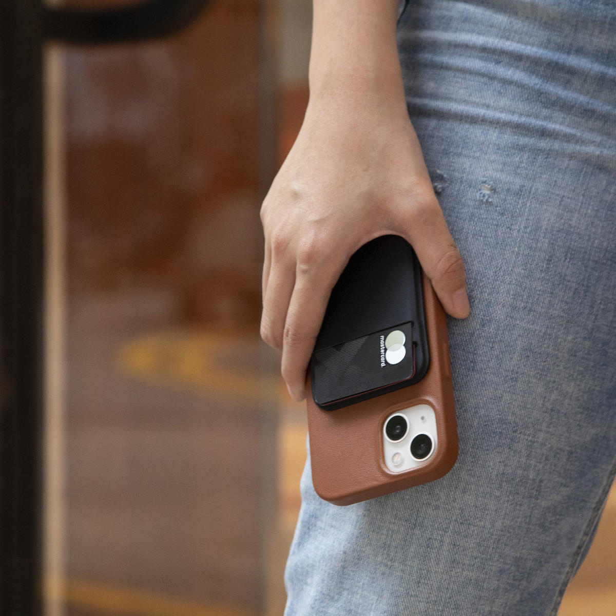 Native Union Card Holder For Magnetic Clic Case - Лёд