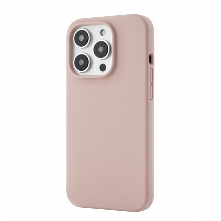 Чехол защитный uBear Touch Case, силикон , софт-тач для iPhone 14 Pro Розовый