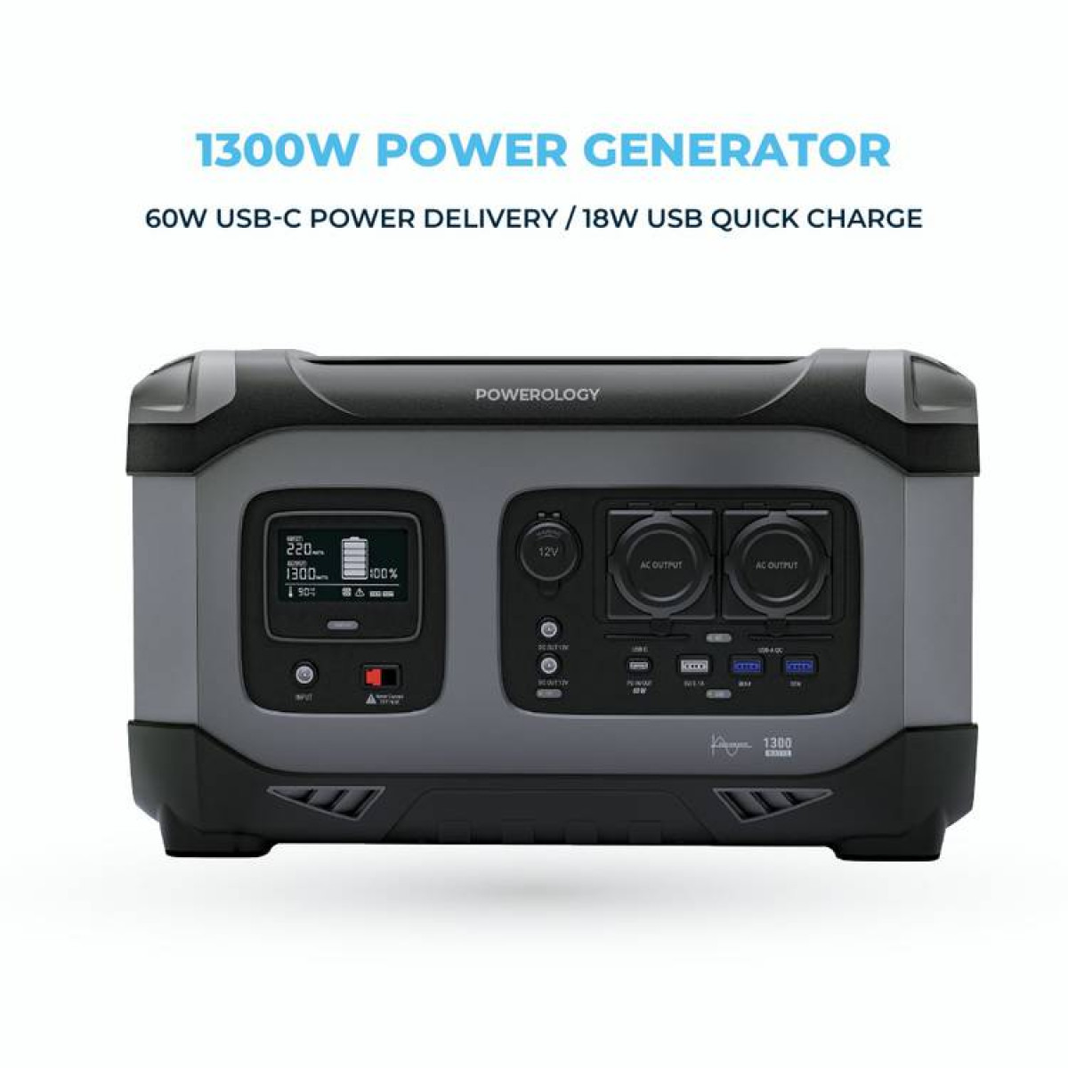 Генератор Portable Power Generator 392000mAh 1300W PD 60W 