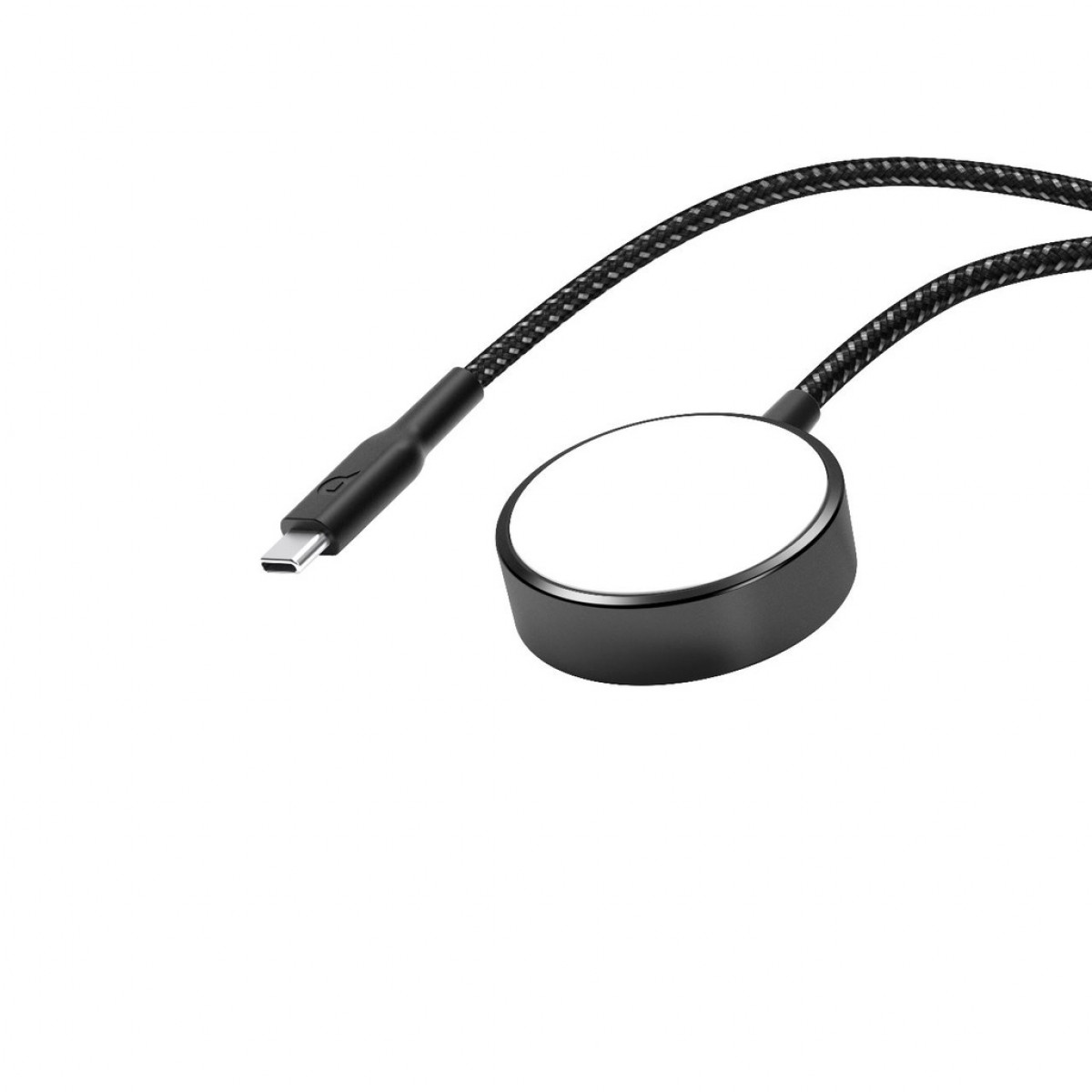 Powerology Кабель для зарядки Apple Watch с магнитным креплением (1,2 м) Черный