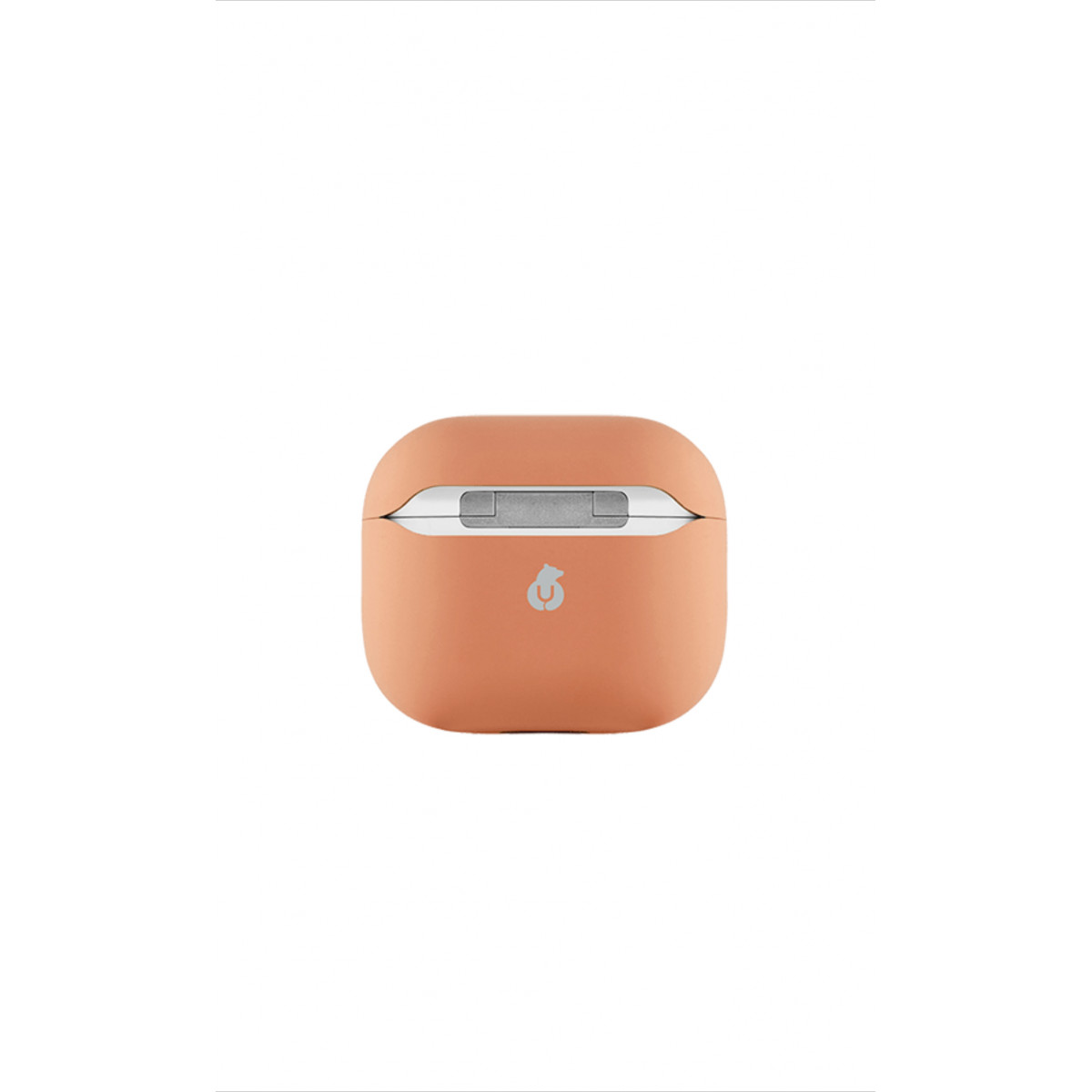 Ультратонкий силиконовый чехол Touch case для AirPods 3 Оранжевый 