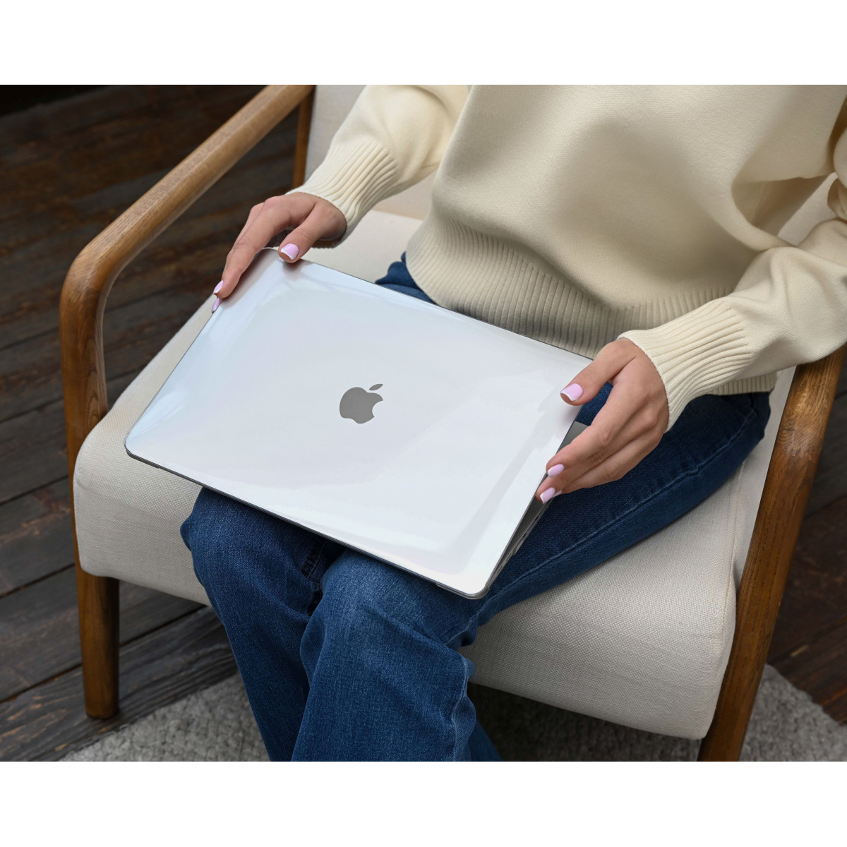 Чехол защитный, uBear Vision Case для MacBook Air 13.3" Прозрачный 