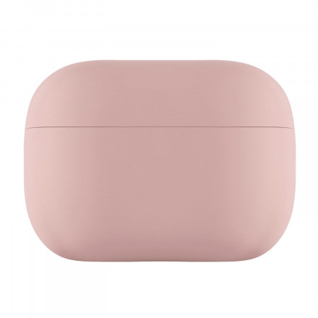 Ультратонкий силиконовый чехол Touch case для AirPods Pro 2-поколения, Розовый