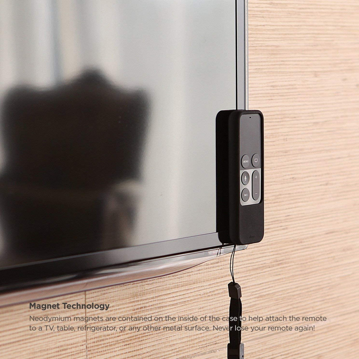 Elago case для  Apple TV Remote черный