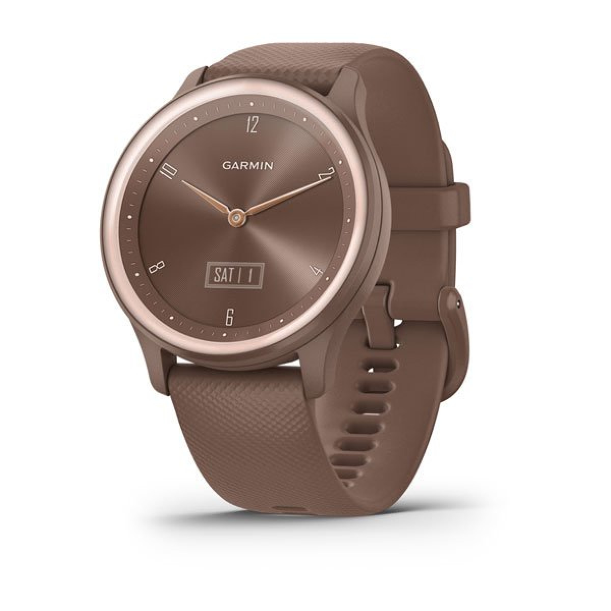 VIVOMOVE SPORT цвета кокоса, золотистый безель, с силиконовым ремешком