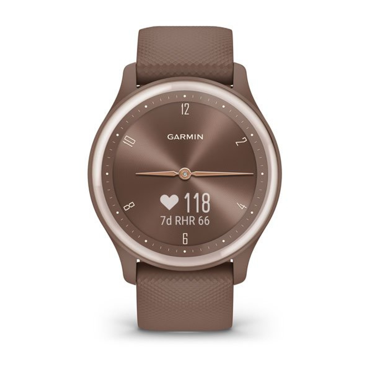 VIVOMOVE SPORT цвета кокоса, золотистый безель, с силиконовым ремешком