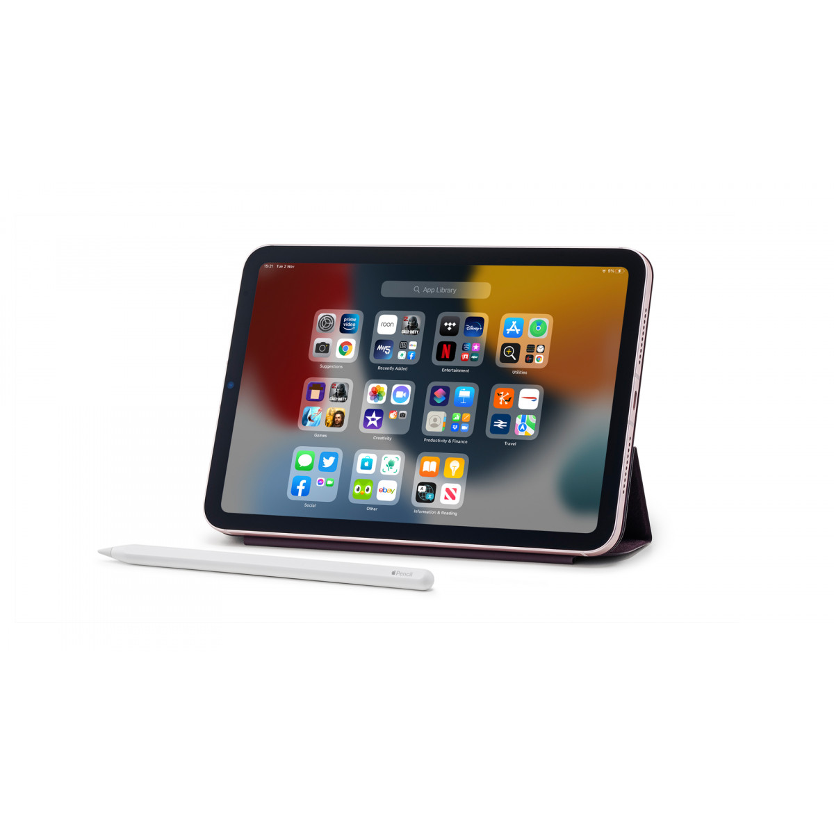 Apple iPad mini 6, 64 ГБ, Wi-Fi, Пурпурный