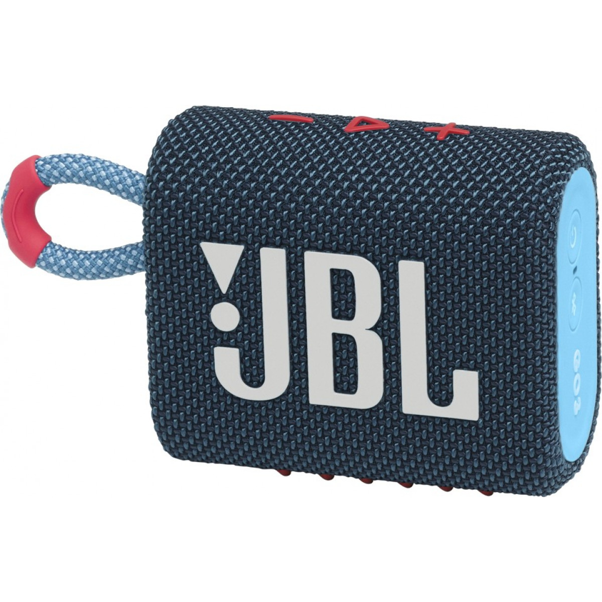 Беспроводная акустика JBL Go 3 Голубой/розовый