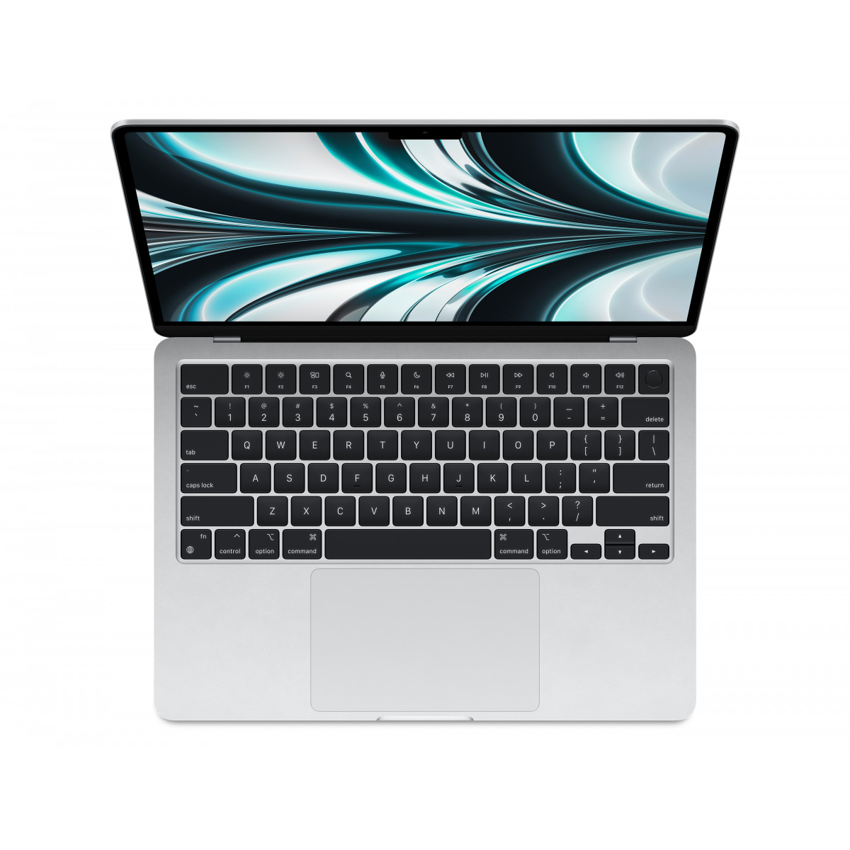 Apple MacBook Air 13.6" Apple M2 (8C CPU/10C GPU), 8 ГБ, 512 ГБ, Серебристый