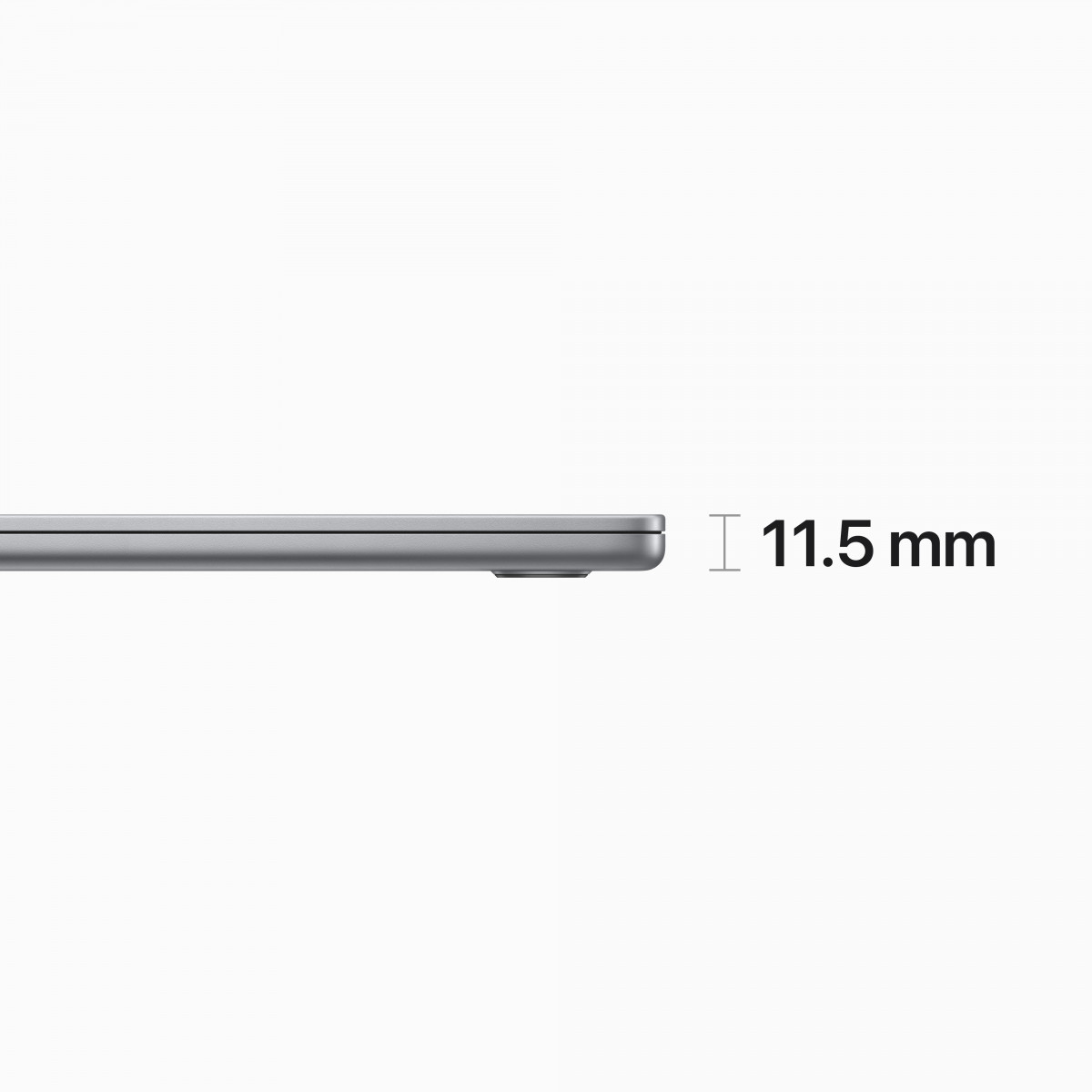 Apple MacBook Air 15.3" Apple M2 (8C CPU/10C GPU), 8 ГБ, 256 ГБ, Cерый Космос