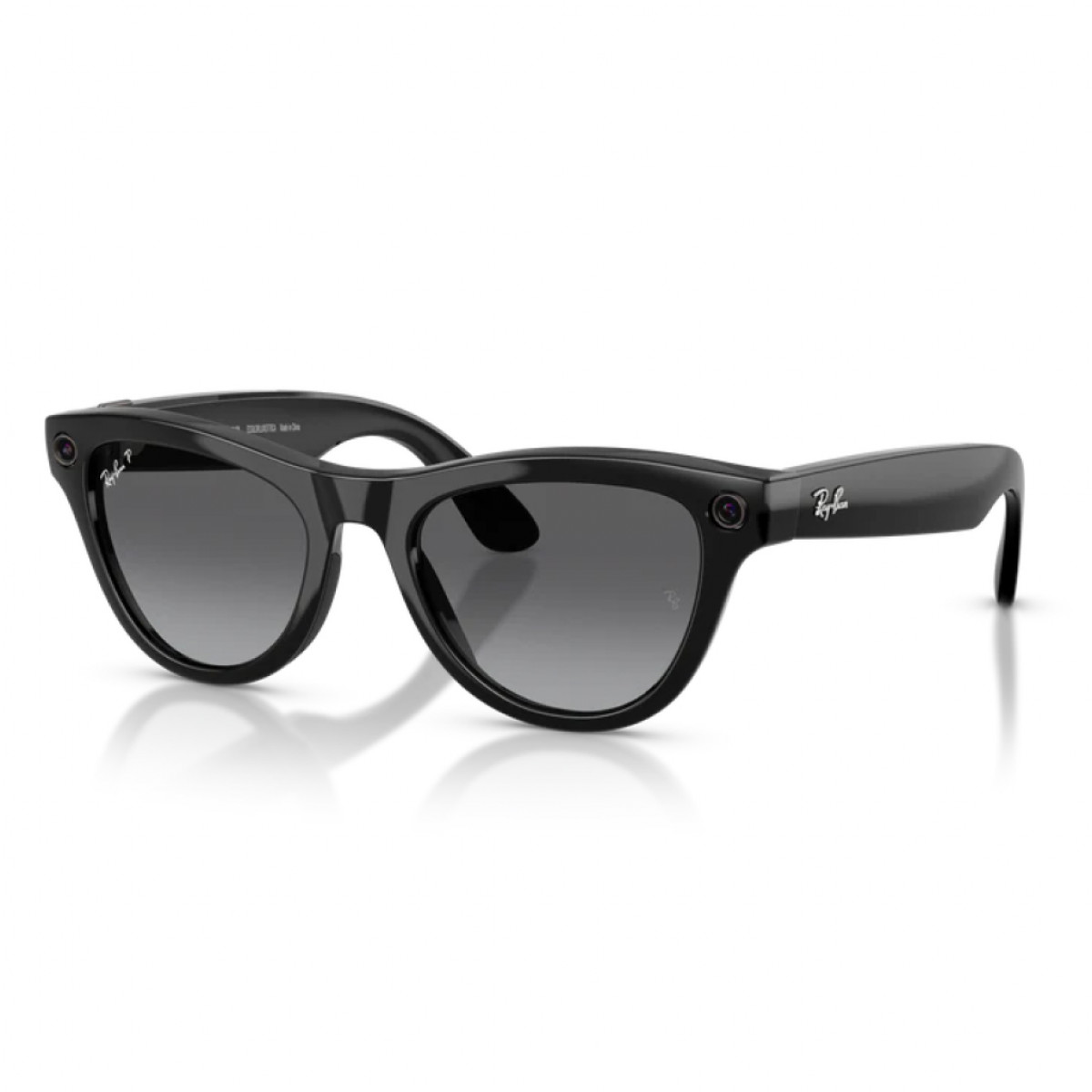 RayBan Skyler GEN 2 Shiny Black / Polar Gradient Graphite S52