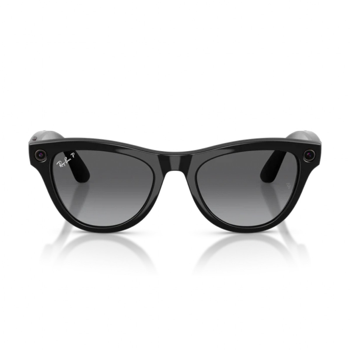 RayBan Skyler GEN 2 Shiny Black / Polar Gradient Graphite S52