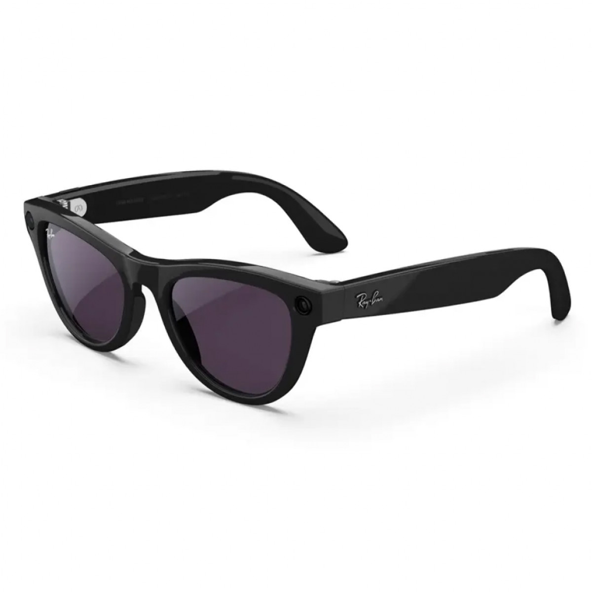 RayBan Skyler GEN 2 Shiny Black / Transitions Amethyst S52