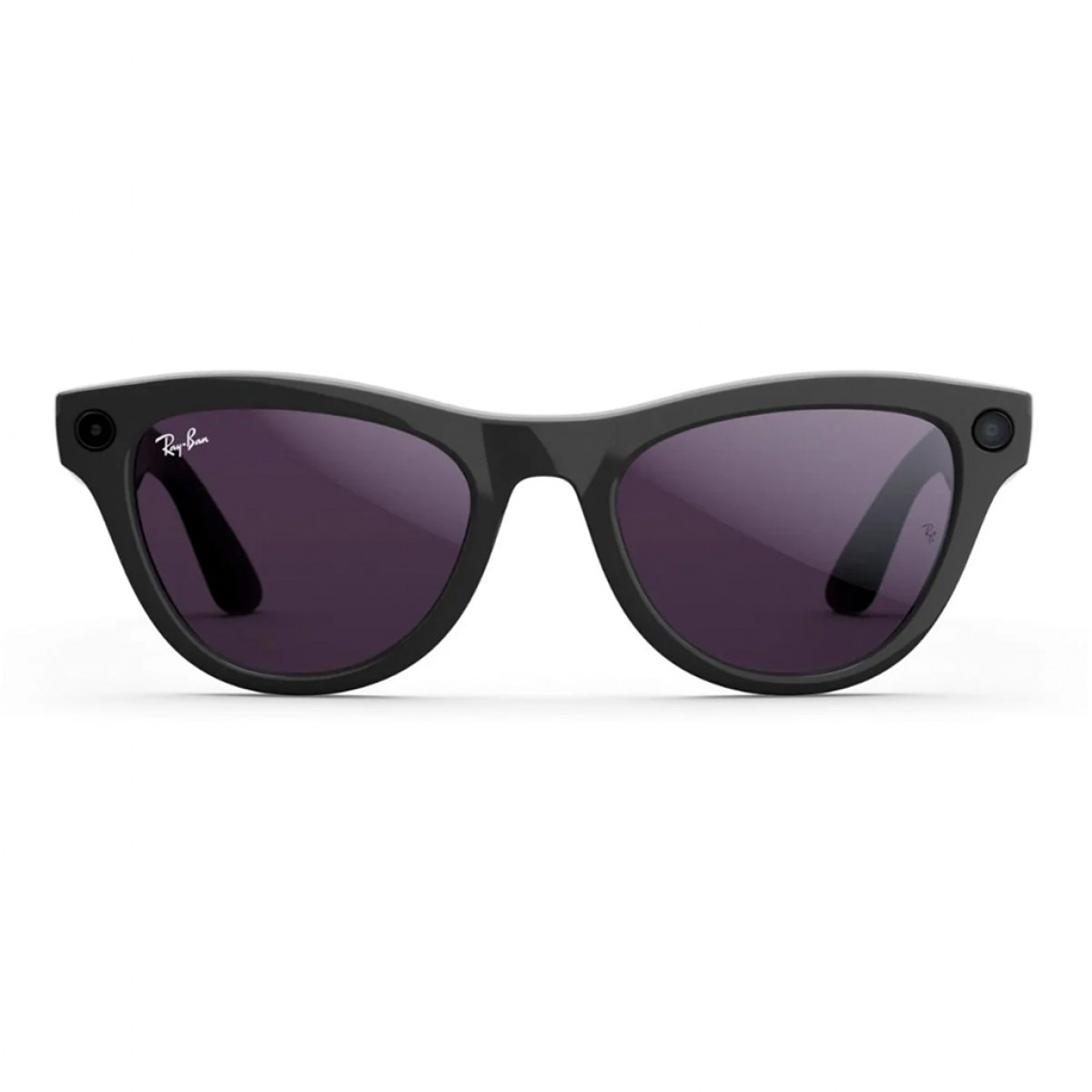 RayBan Skyler GEN 2 Shiny Black / Transitions Amethyst S52