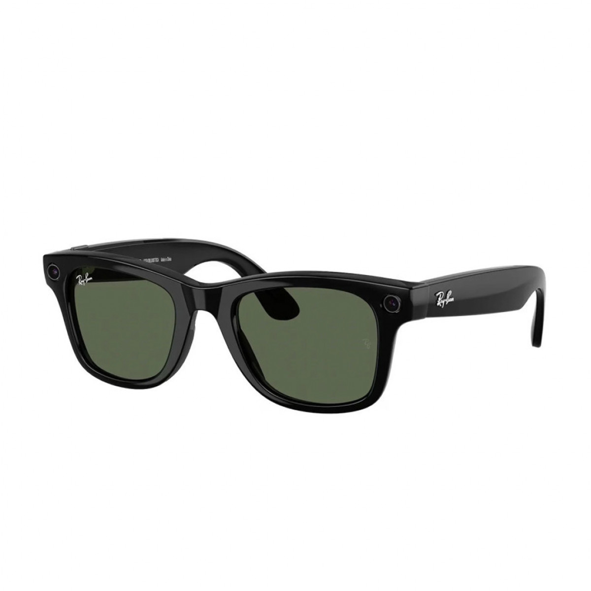 RayBan Wayfarer GEN 2 Shiny Black / G15 Green S50