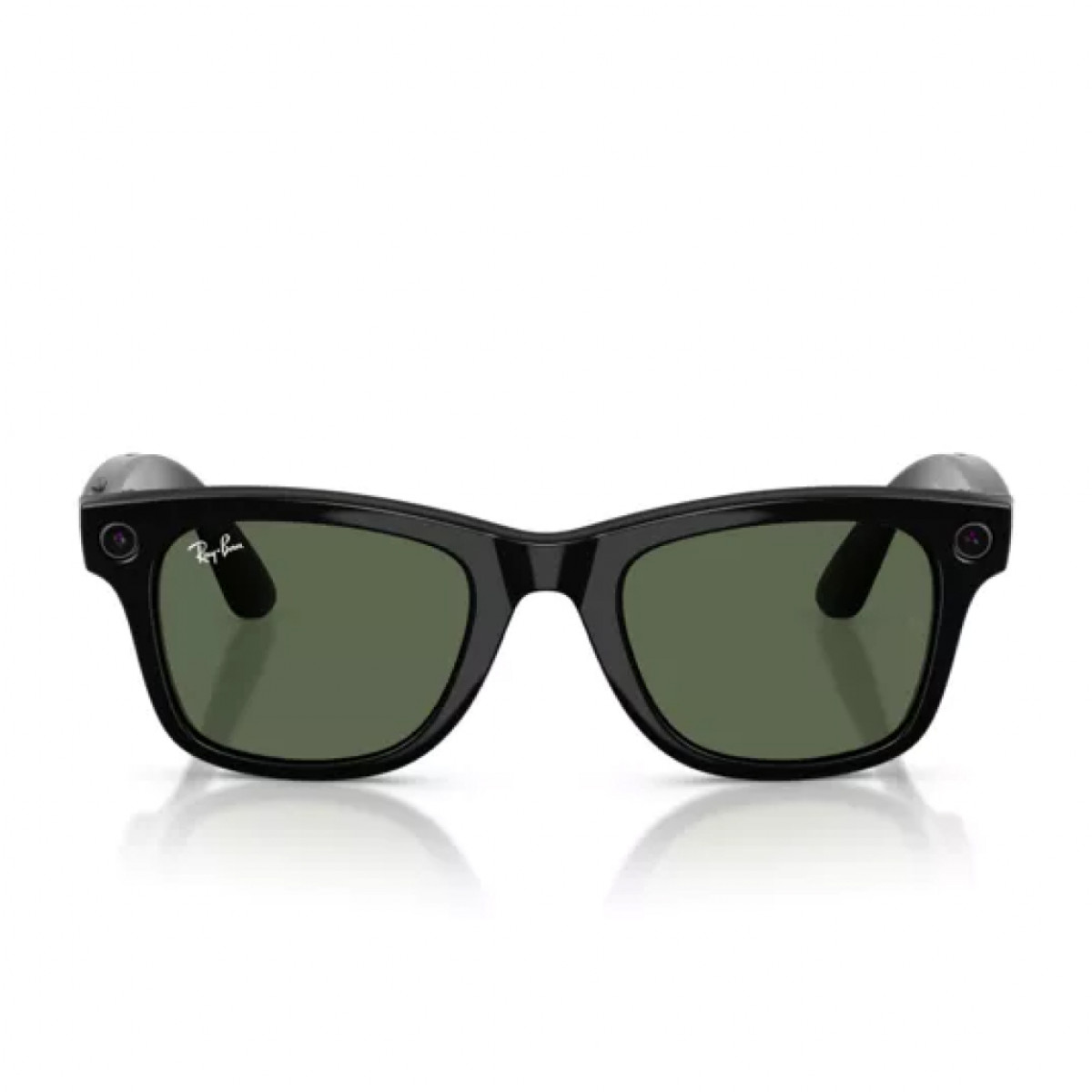 RayBan Wayfarer GEN 2 Shiny Black / G15 Green S50