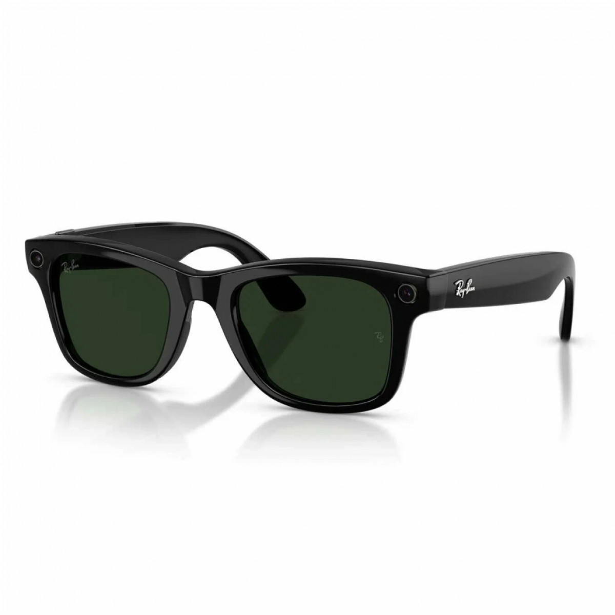 RayBan Wayfarer GEN 2 Shiny Black / Transitions Graphit Green S53