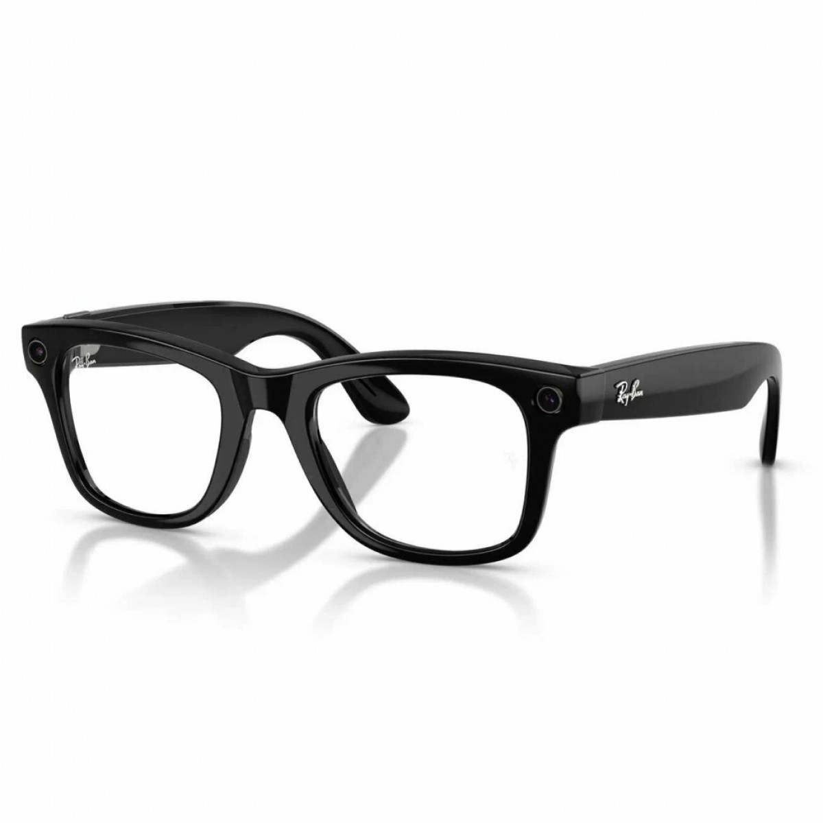 RayBan Wayfarer GEN 2 Shiny Black / Transitions Graphit Green S53