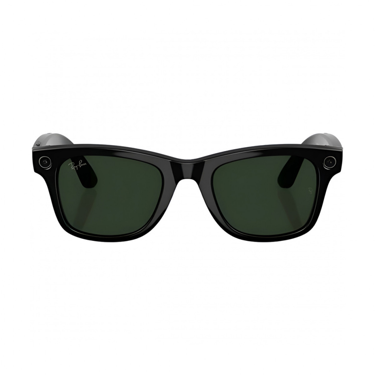RayBan Wayfarer GEN 2 Shiny Black / Transitions Graphit Green S53